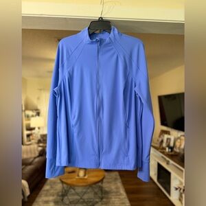 Avia Light Blue Full-Zip Bomber Jacket